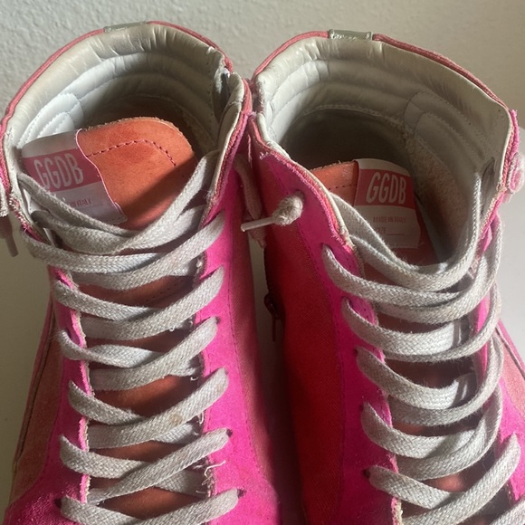 Golden Goose Highlighter Pink Slides SZ 41 - Picture 6 of 6